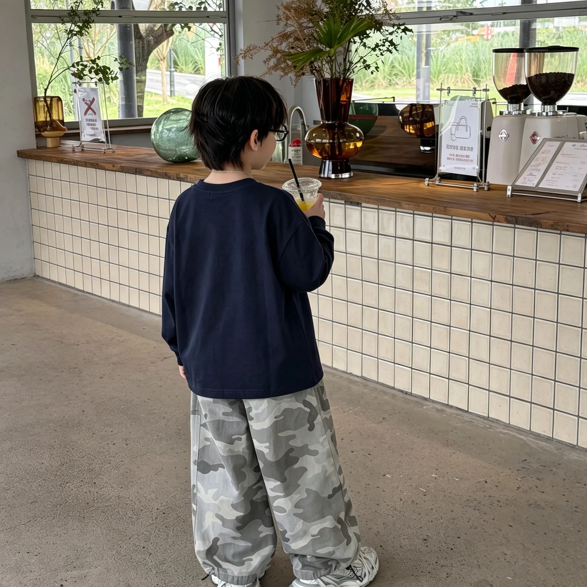Kids Camouflage Cargo Pants