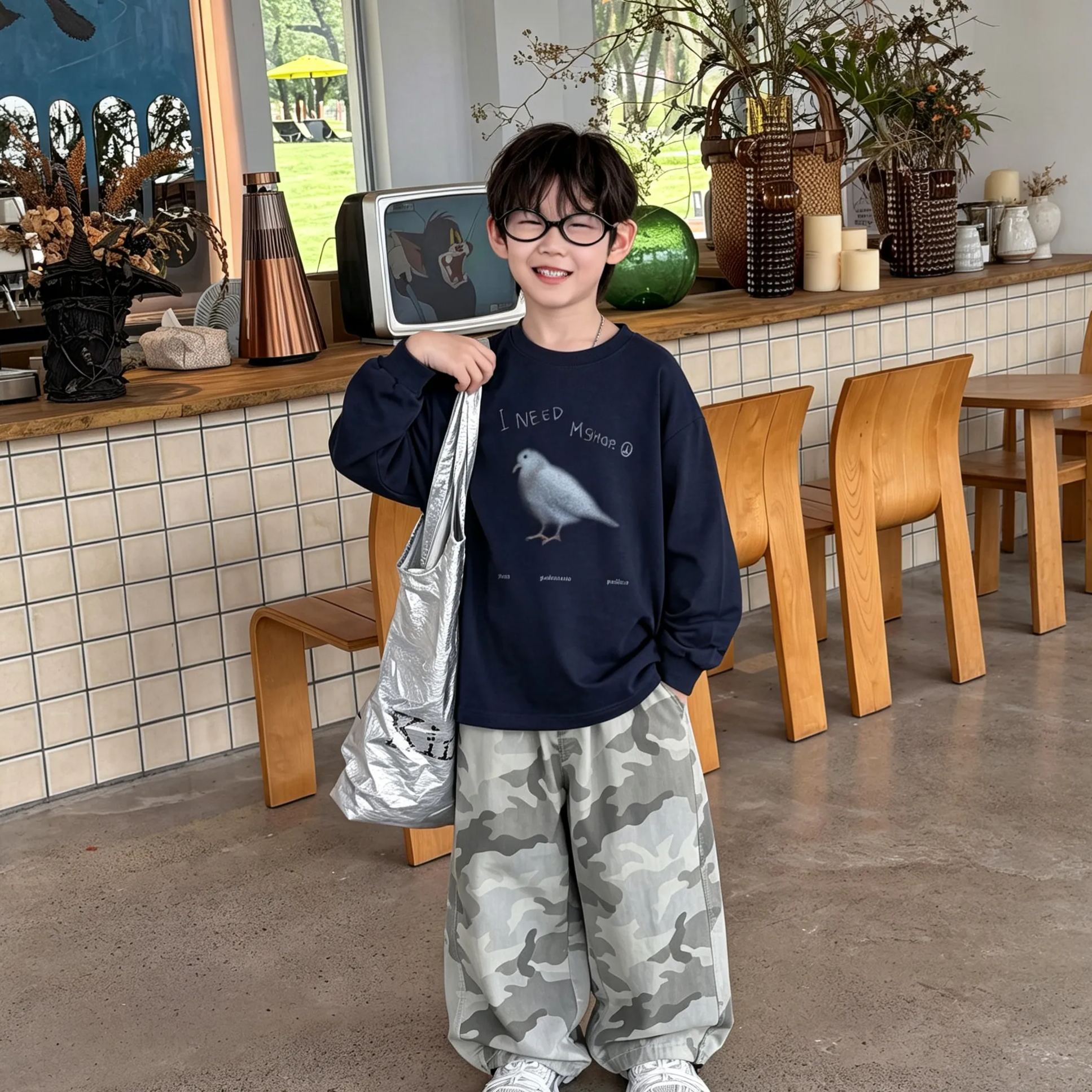 Kids Camouflage Cargo Pants