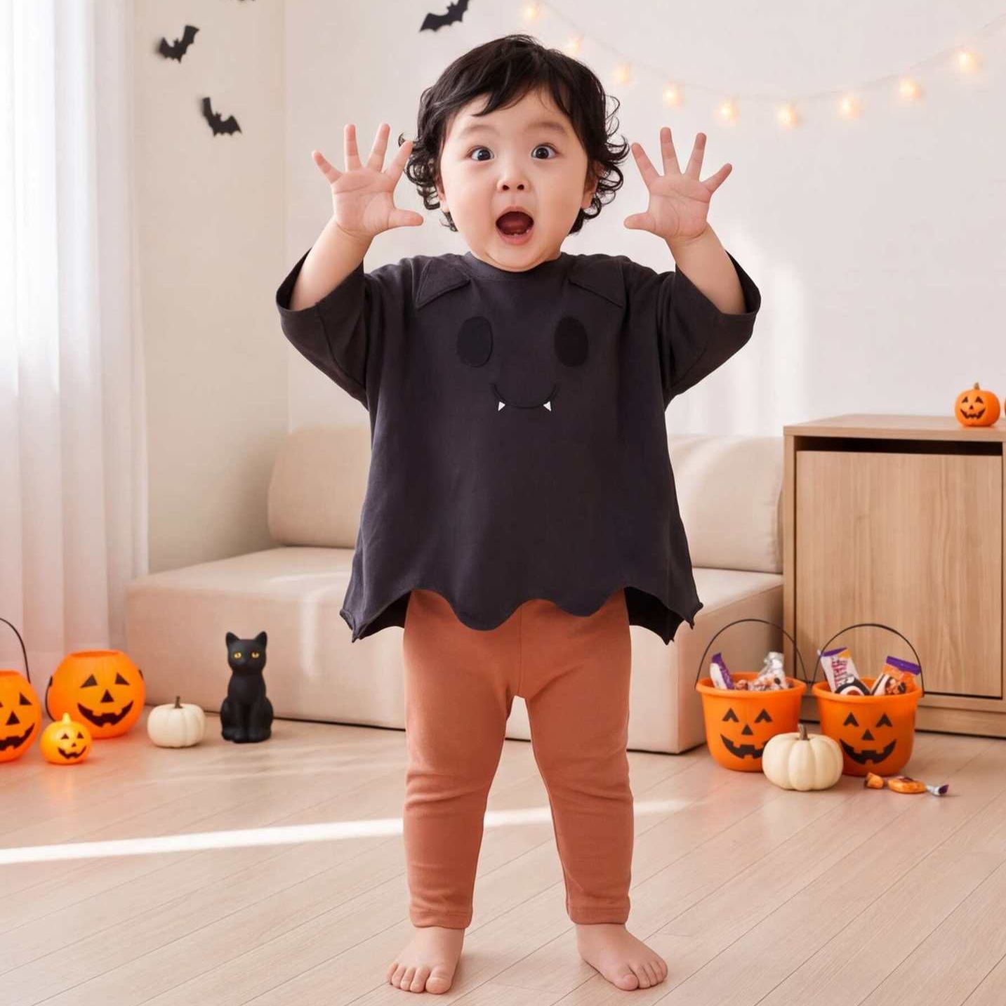 Baby & Kid Halloween Ghost Shaped Top