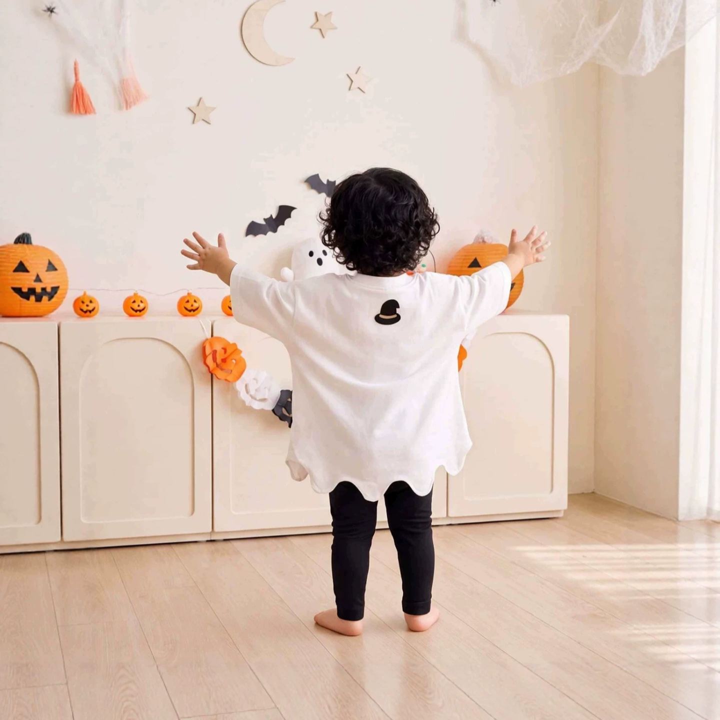 Baby & Kid Halloween Ghost Shaped Top