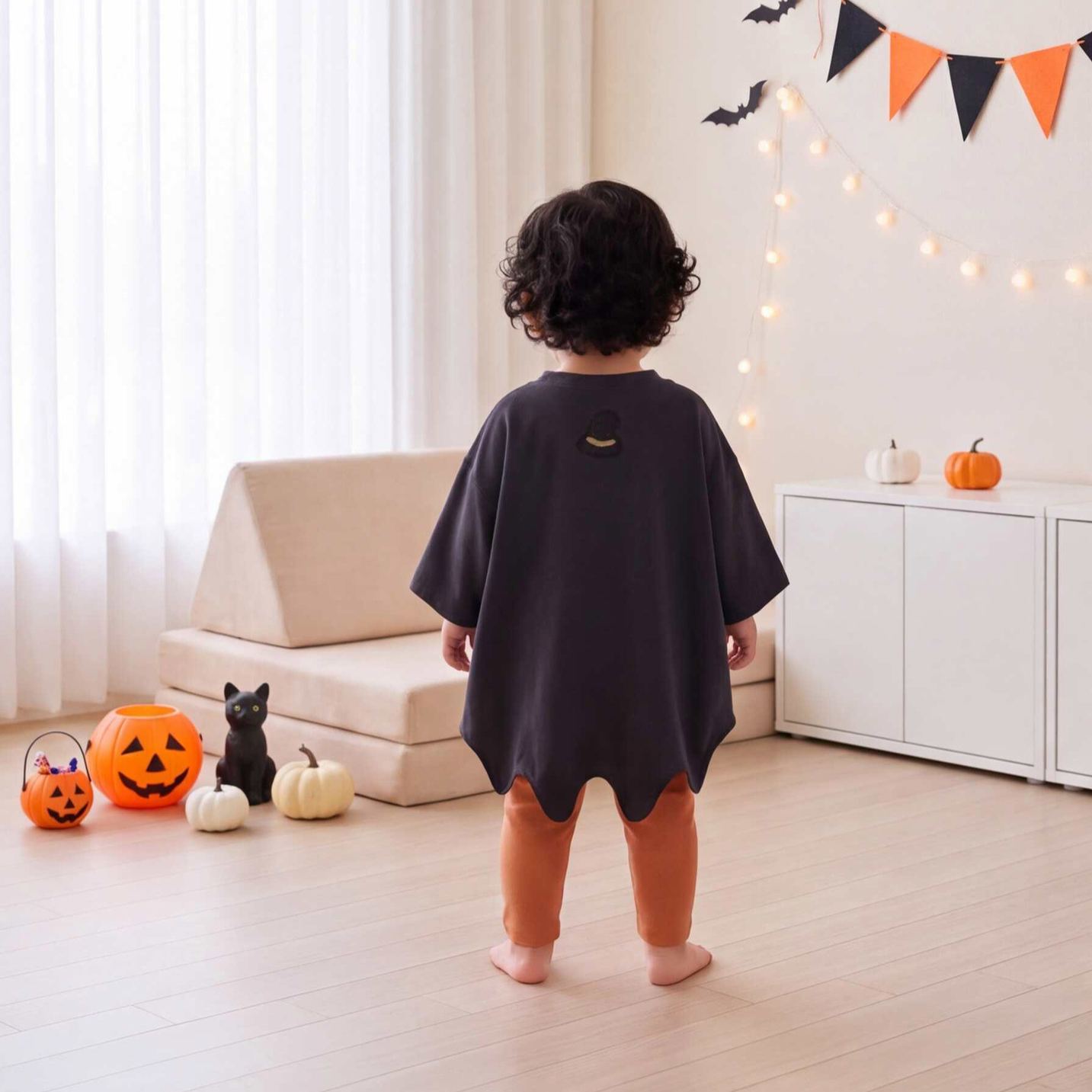 Baby & Kid Halloween Ghost Shaped Top