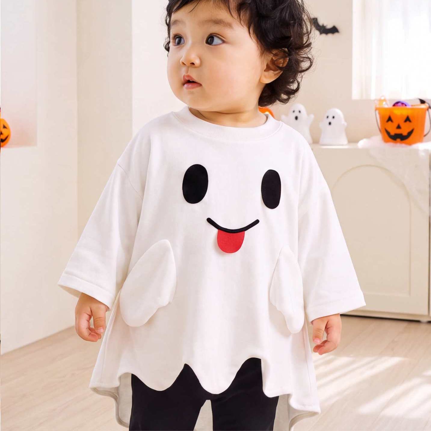 Baby & Kid Halloween Ghost Shaped Top