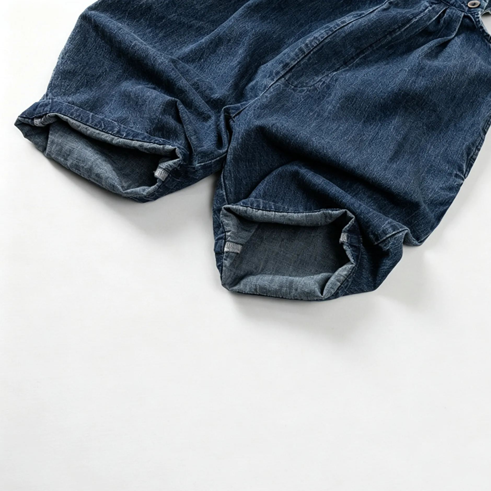 Kids Washed Denim Overalls