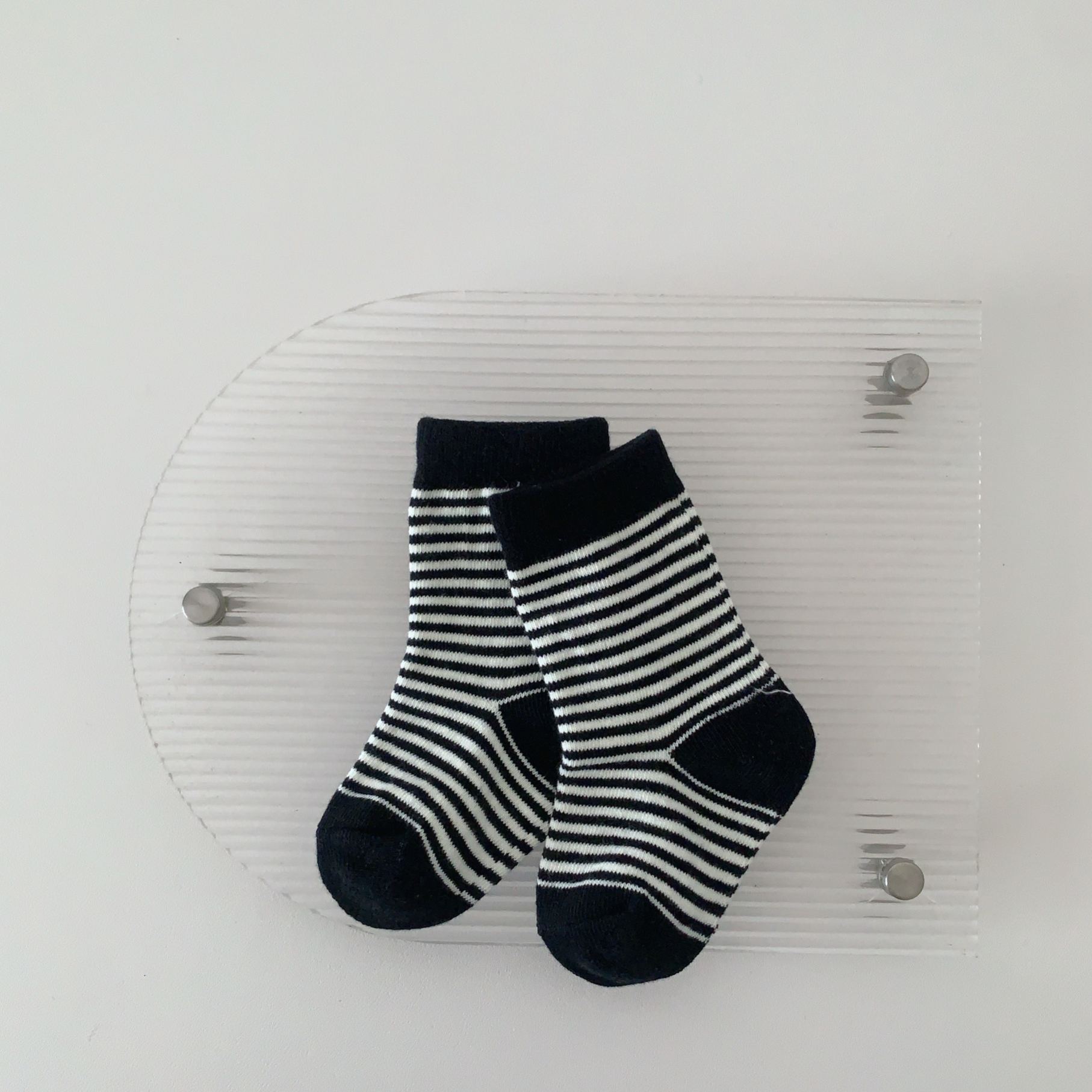 [Copy]Baby& Kid Solid Color Stripes Mid-Calf Socks