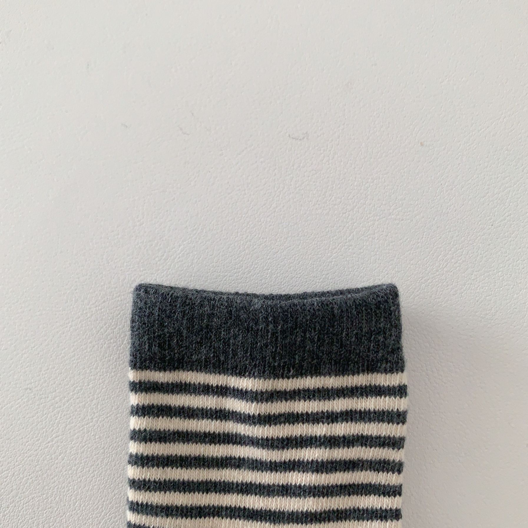 [Copy]Baby& Kid Solid Color Stripes Mid-Calf Socks