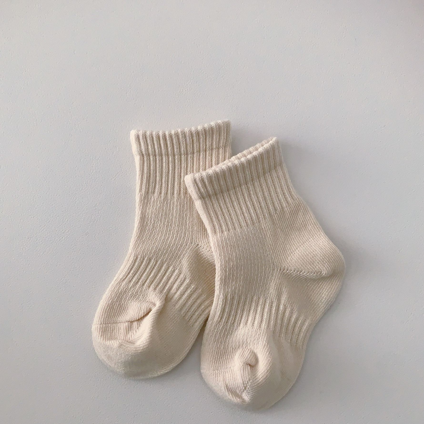 [Copy]Baby& Kid Striped Mid-Calf Socks