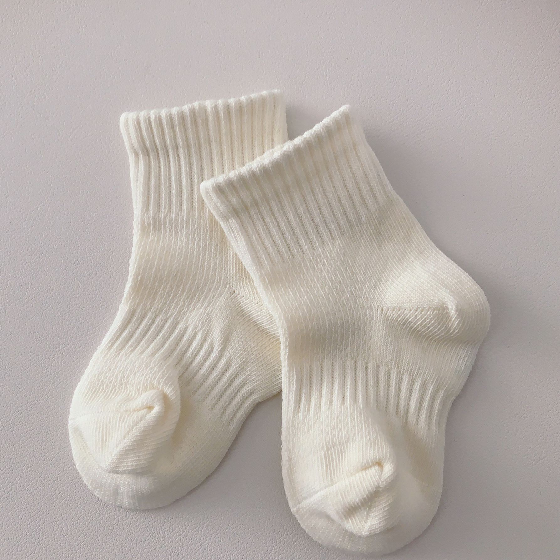 [Copy]Baby& Kid Striped Mid-Calf Socks