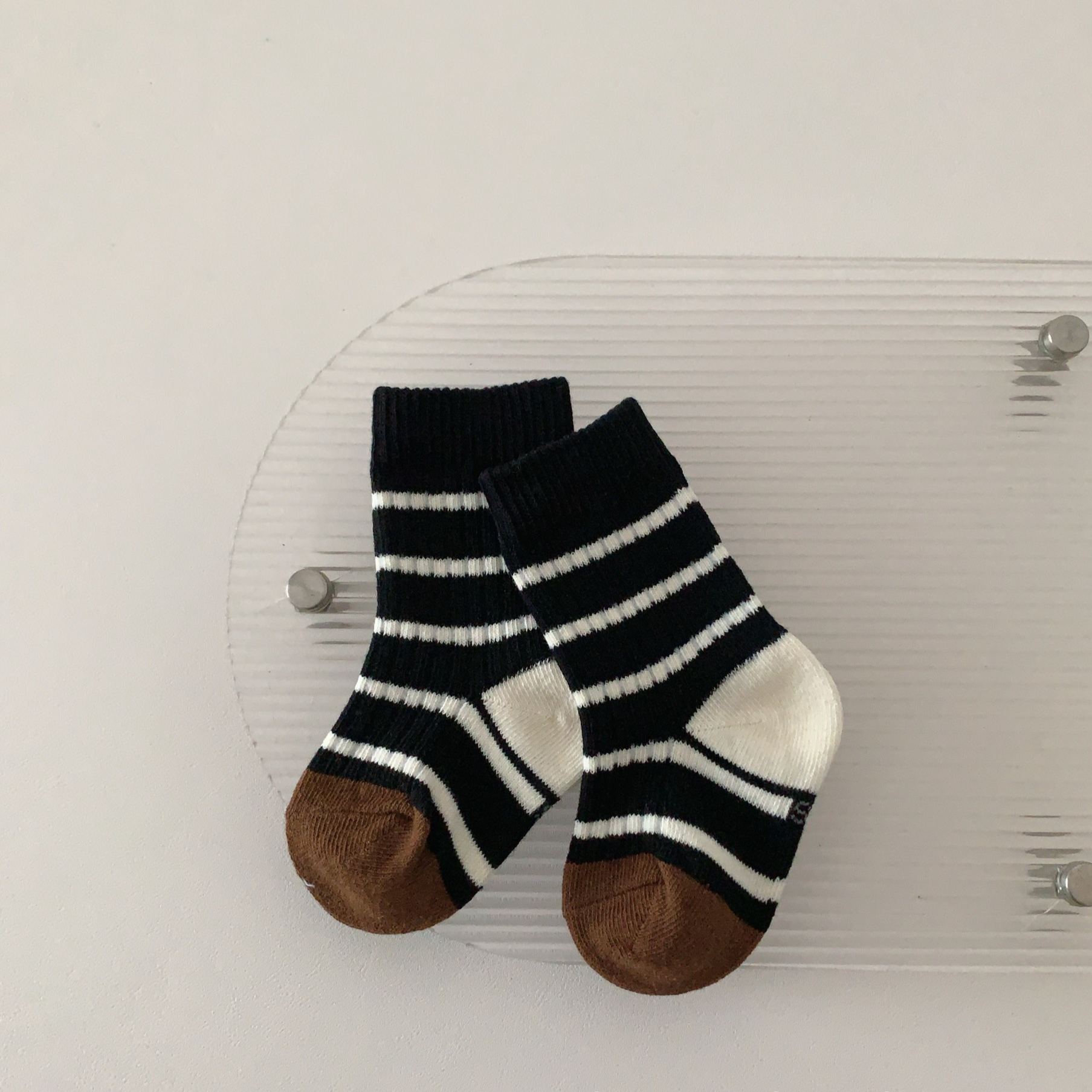 [Copy]Baby& Kid Striped Mid-Calf Socks