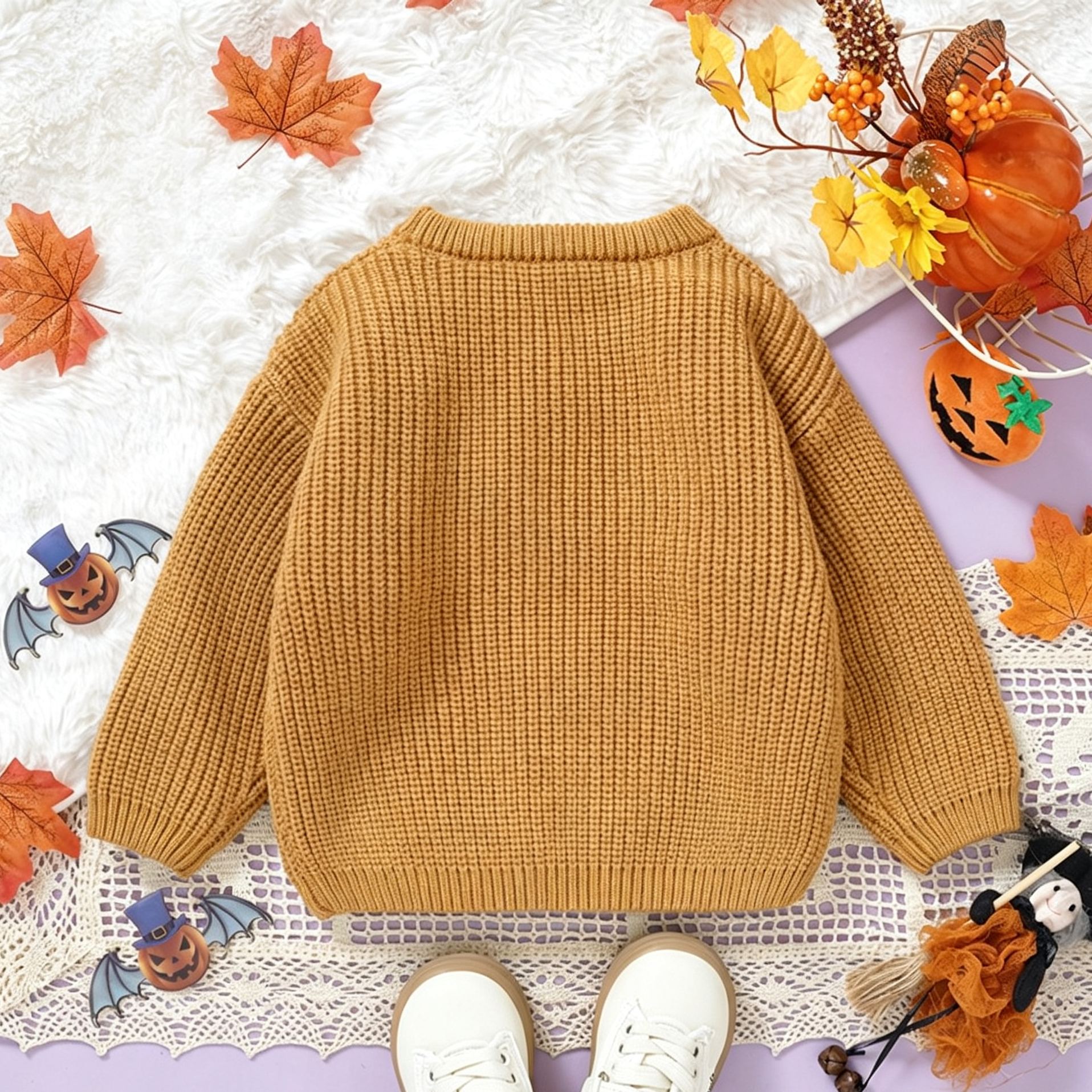 Baby Halloween Ghosts Sweater