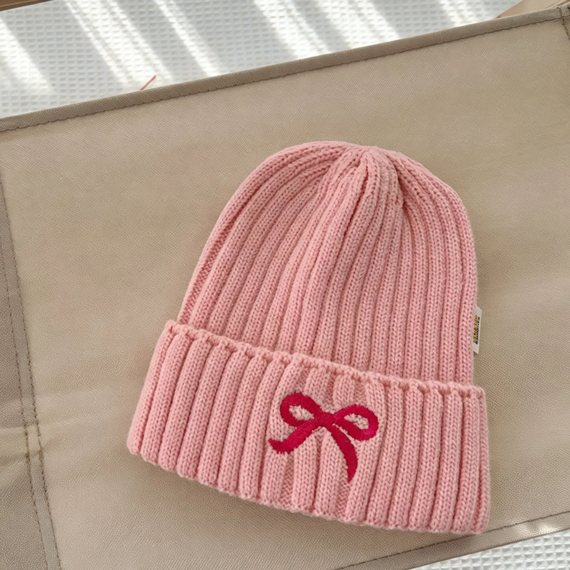 Baby Warm Smile Solid Color Hat