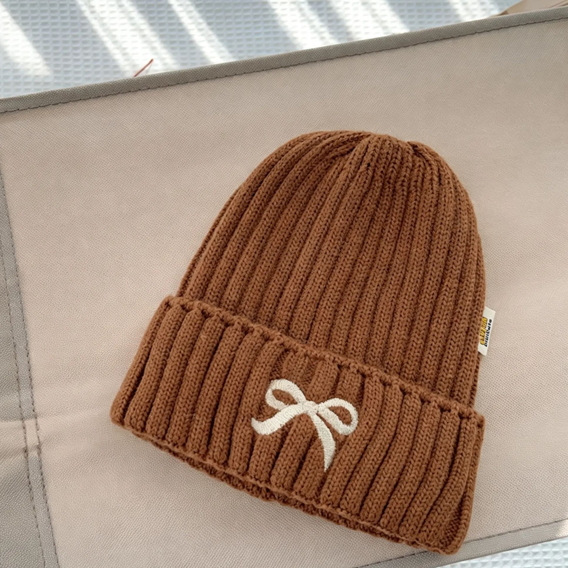 Baby Warm Smile Solid Color Hat