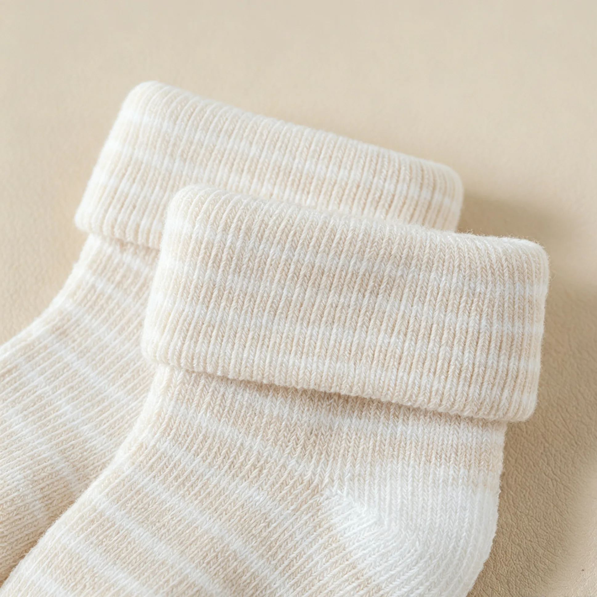 Baby Solid Color Stripe Socks
