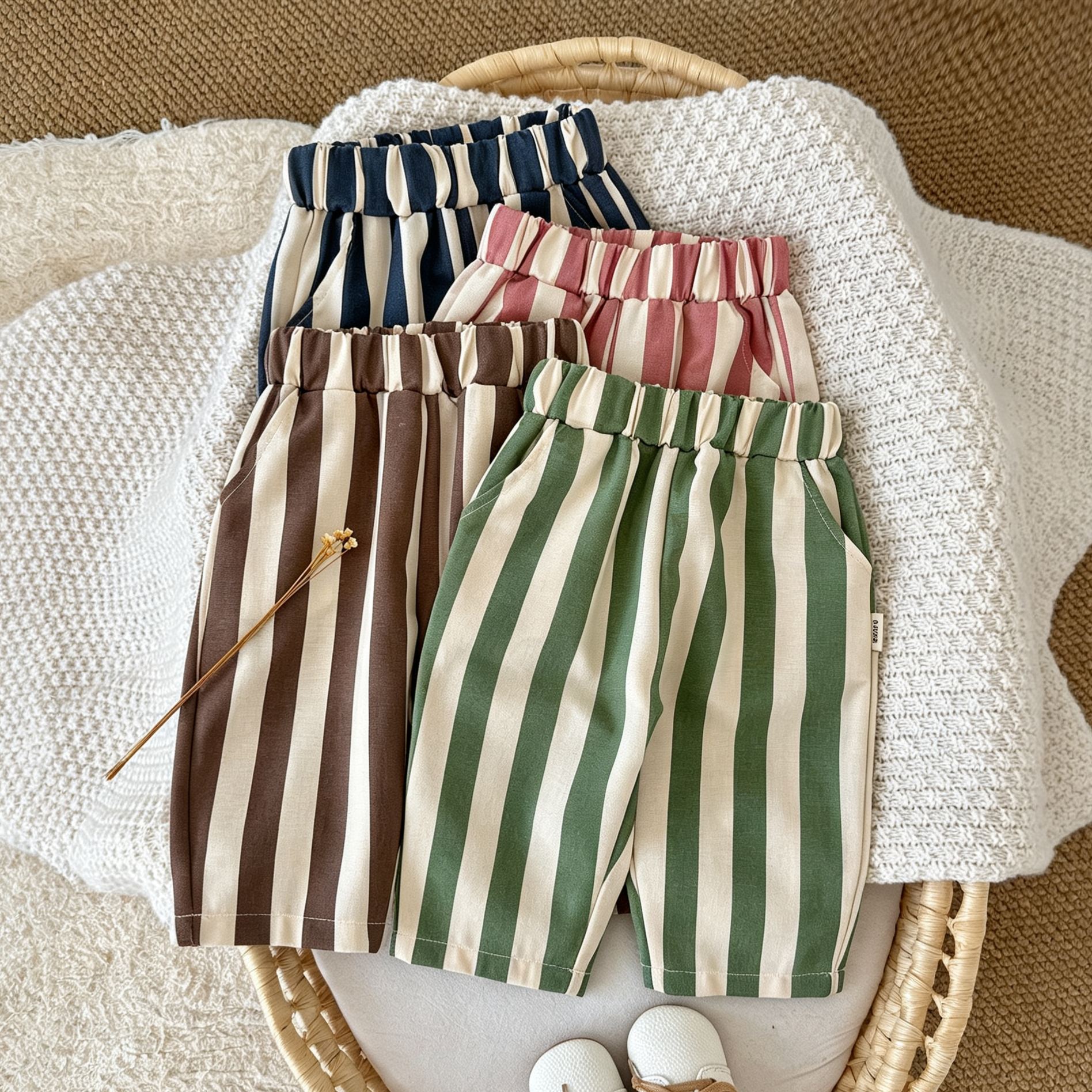 Baby Stripes Casual Pants