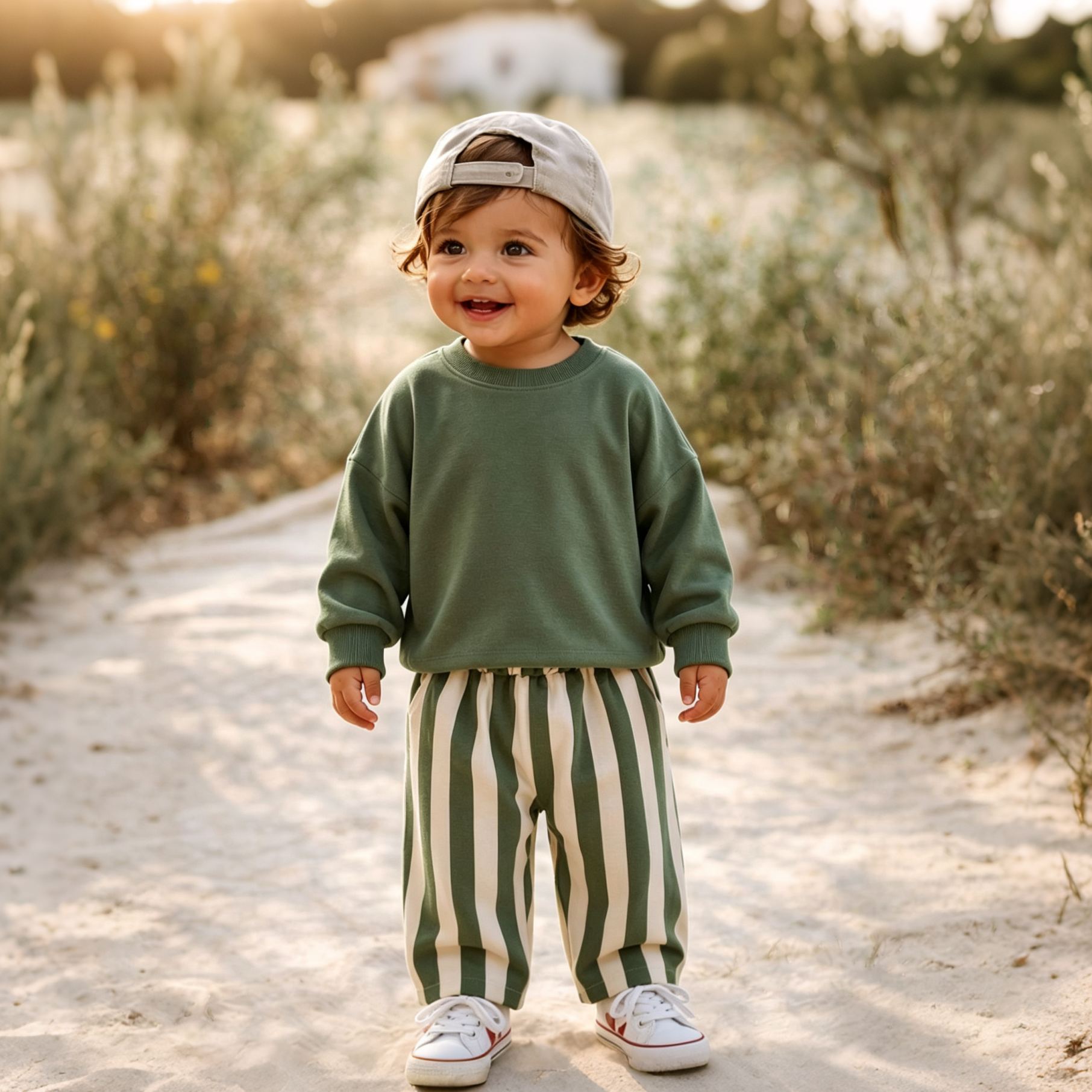 Baby Stripes Casual Pants