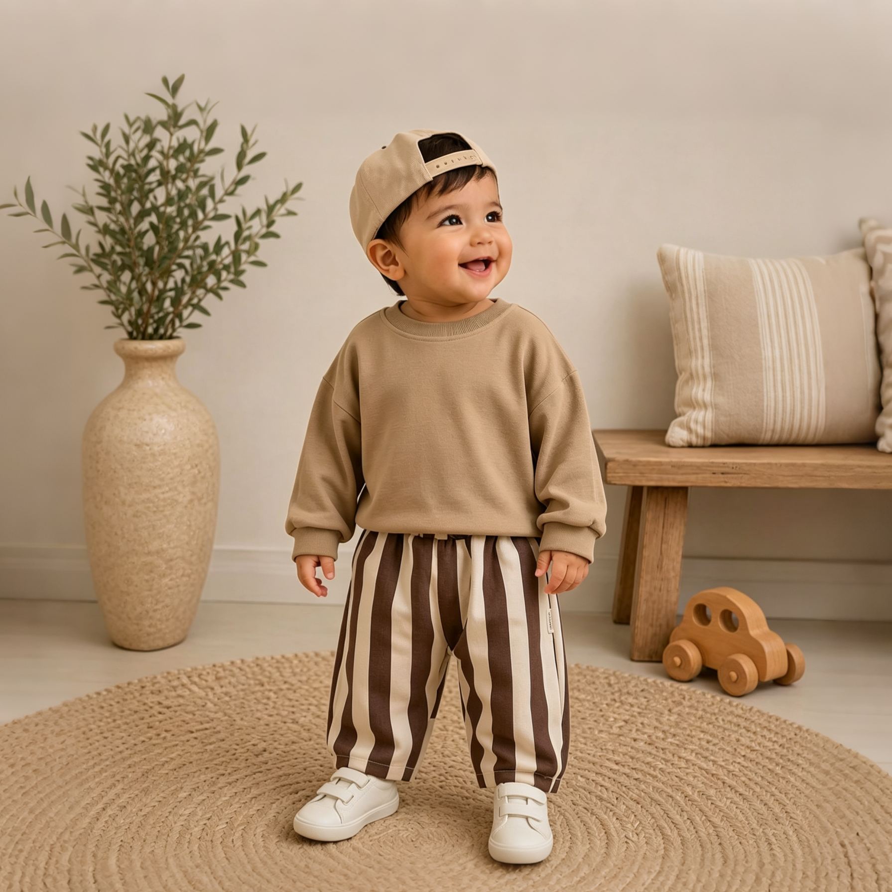 Baby Stripes Casual Pants