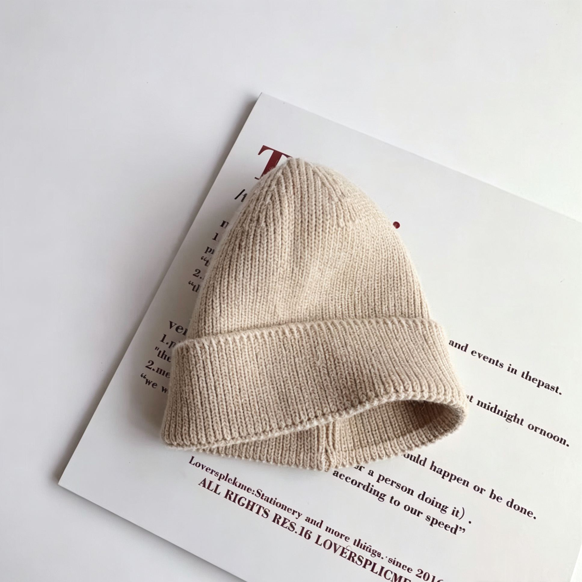 [Copy]Baby Warm Smile Solid Color Hat