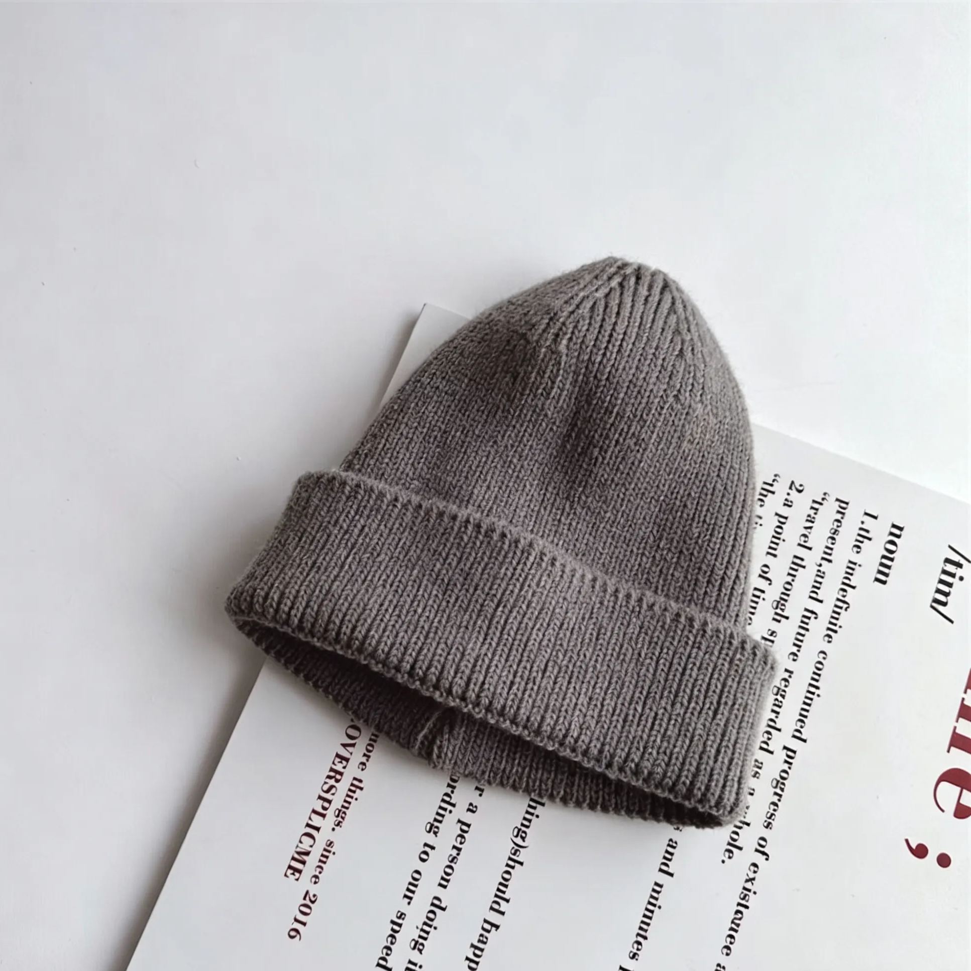 [Copy]Baby Warm Smile Solid Color Hat