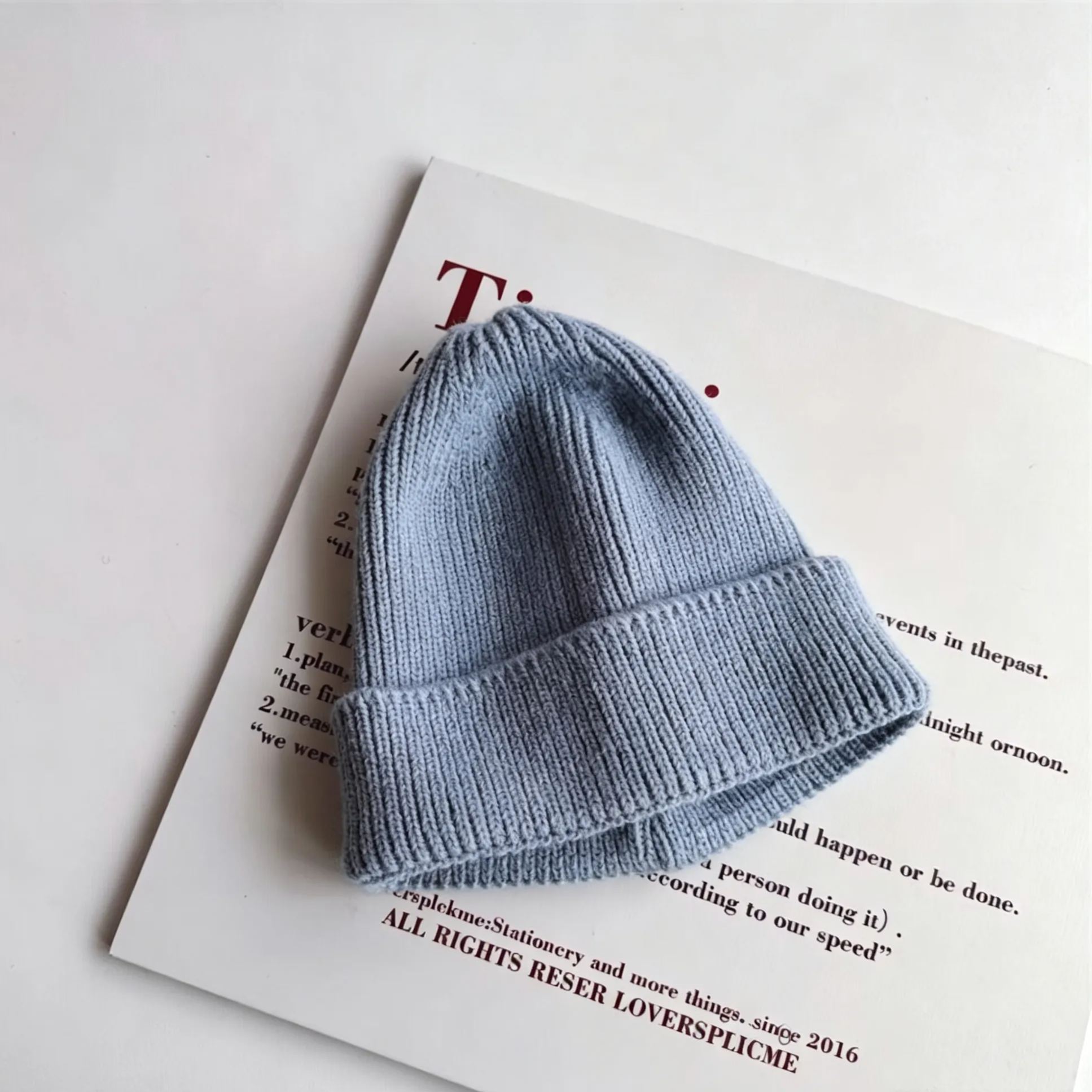 [Copy]Baby Warm Smile Solid Color Hat