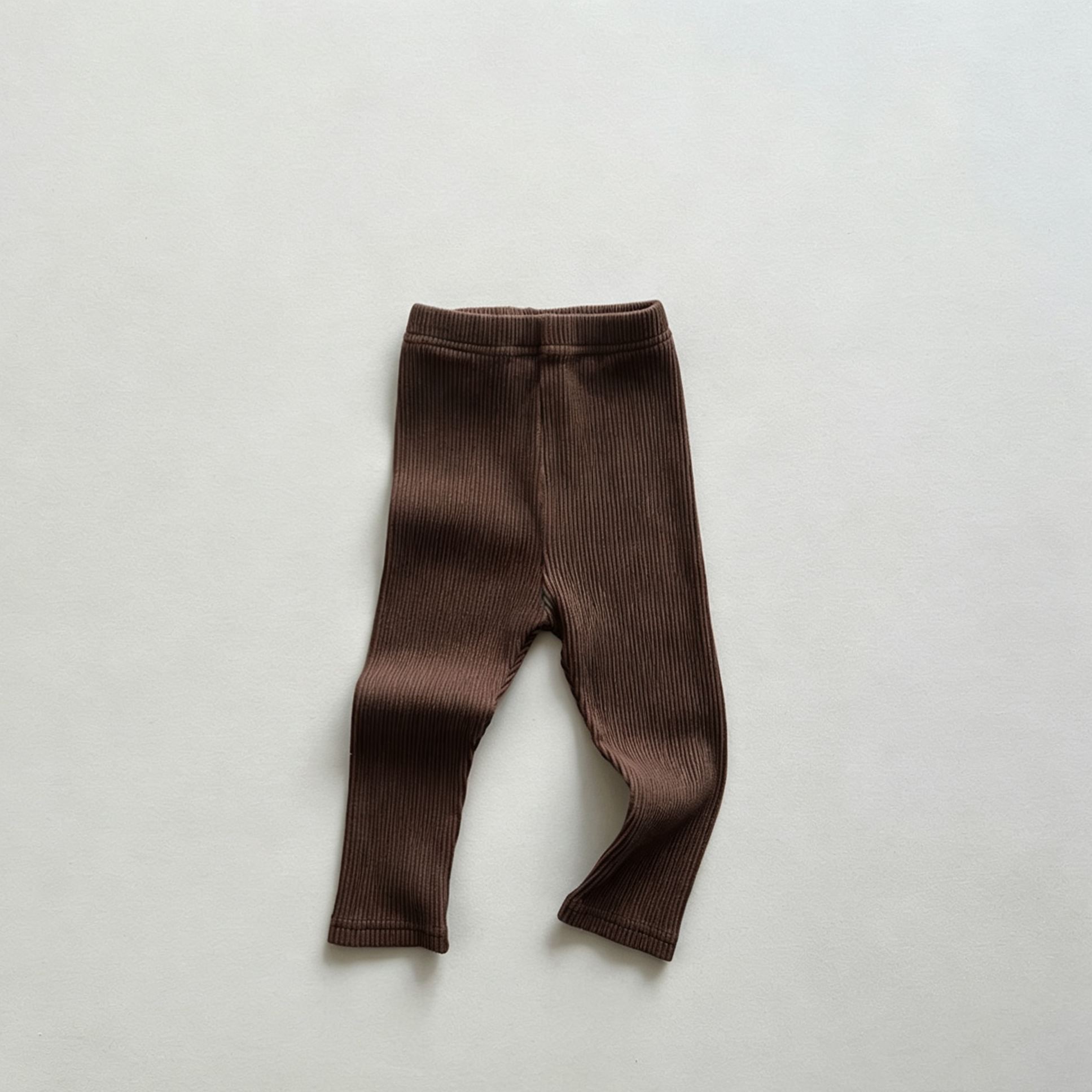 Kids Ribbed Stripes Leggings