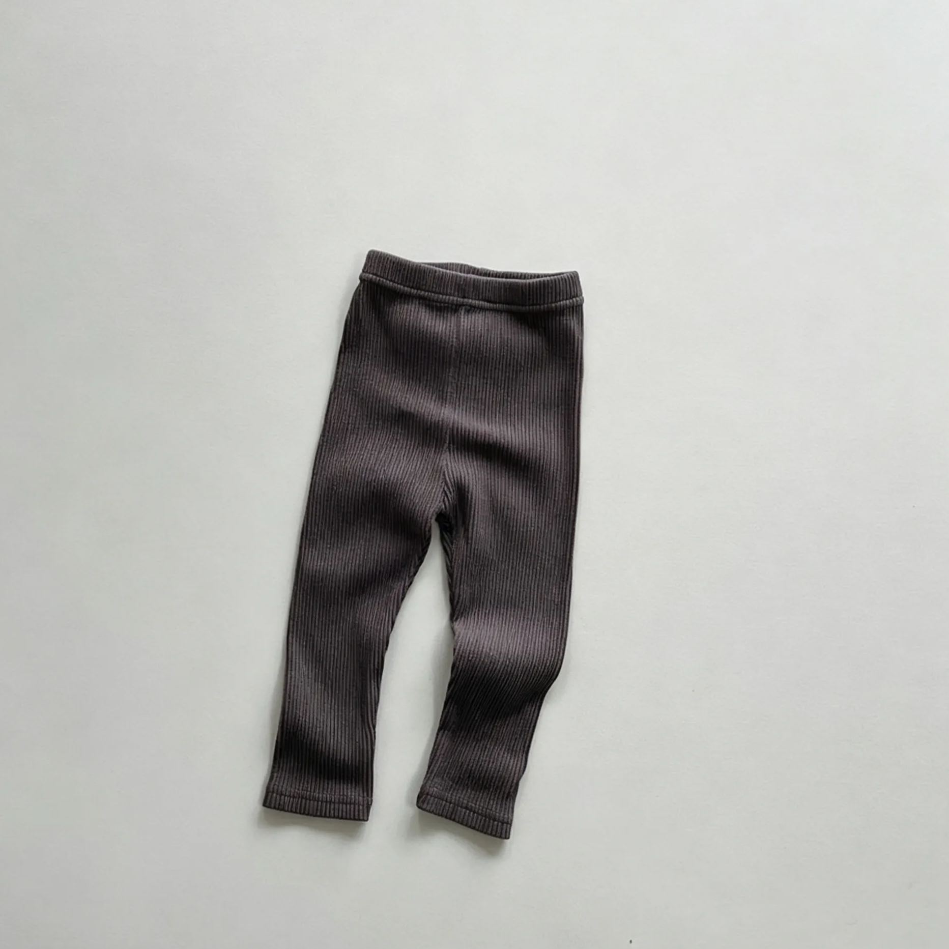Kids Ribbed Stripes Leggings