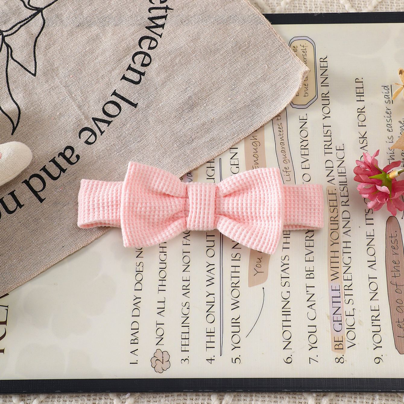 Baby Flowers Lace Romper With Bow Headband