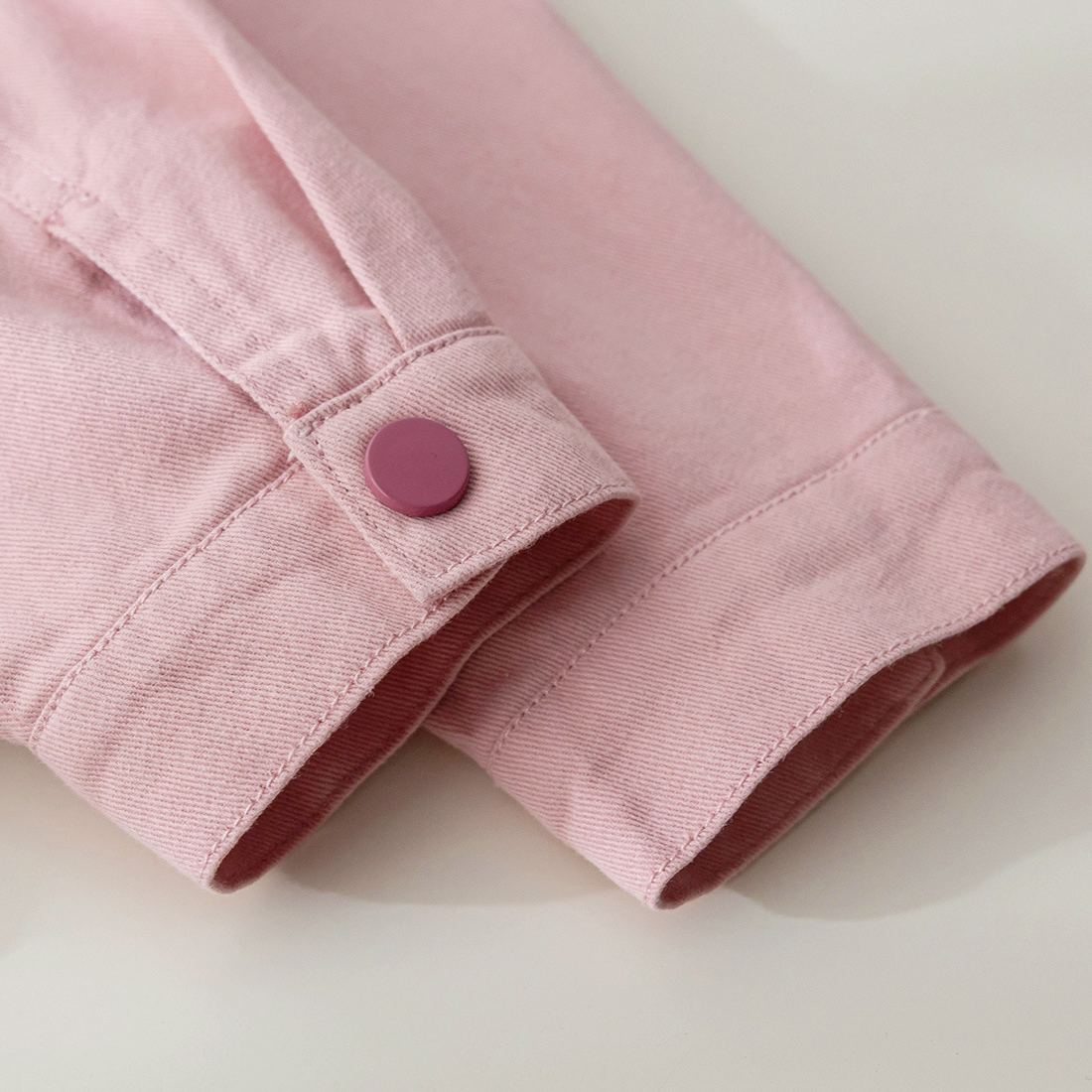 Kids Cat Pocket Lapel Outerwear