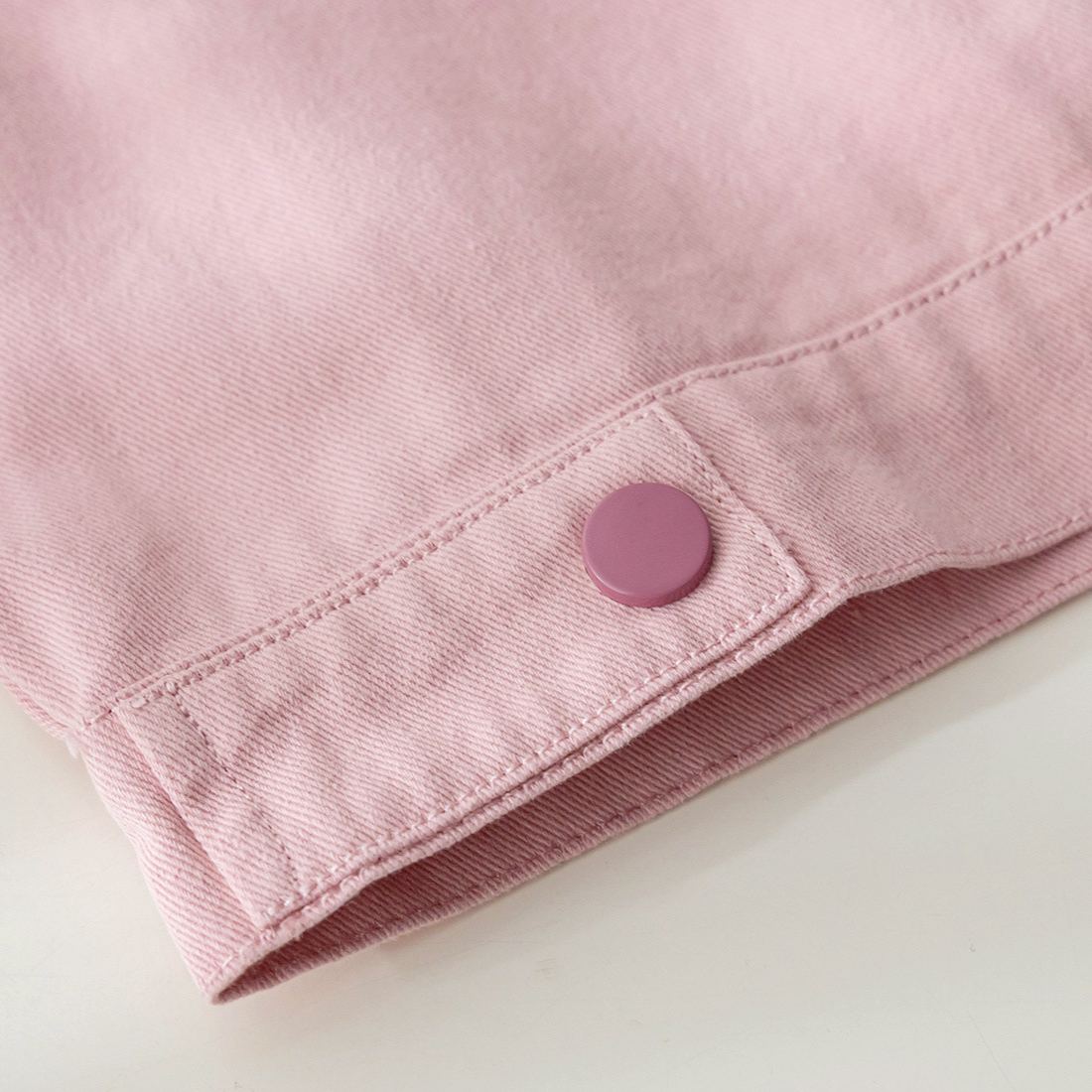 Kids Cat Pocket Lapel Outerwear