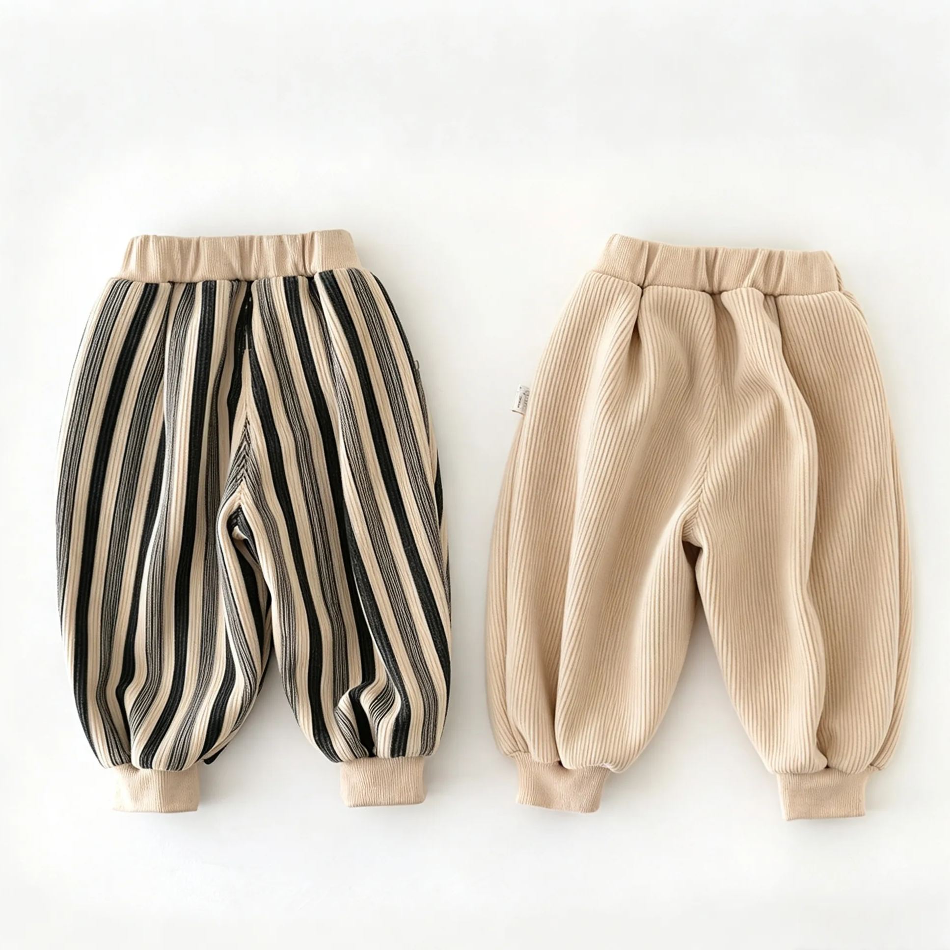 Baby Toddler Ribbed Stripes Pants