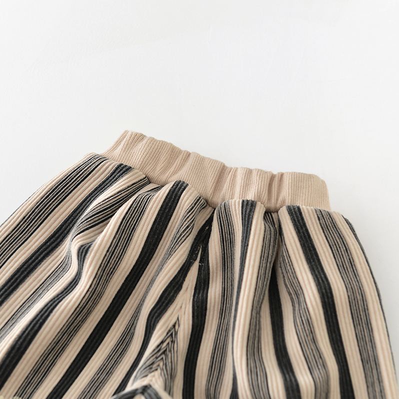 Baby Toddler Ribbed Stripes Pants