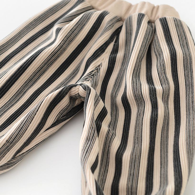 Baby Toddler Ribbed Stripes Pants