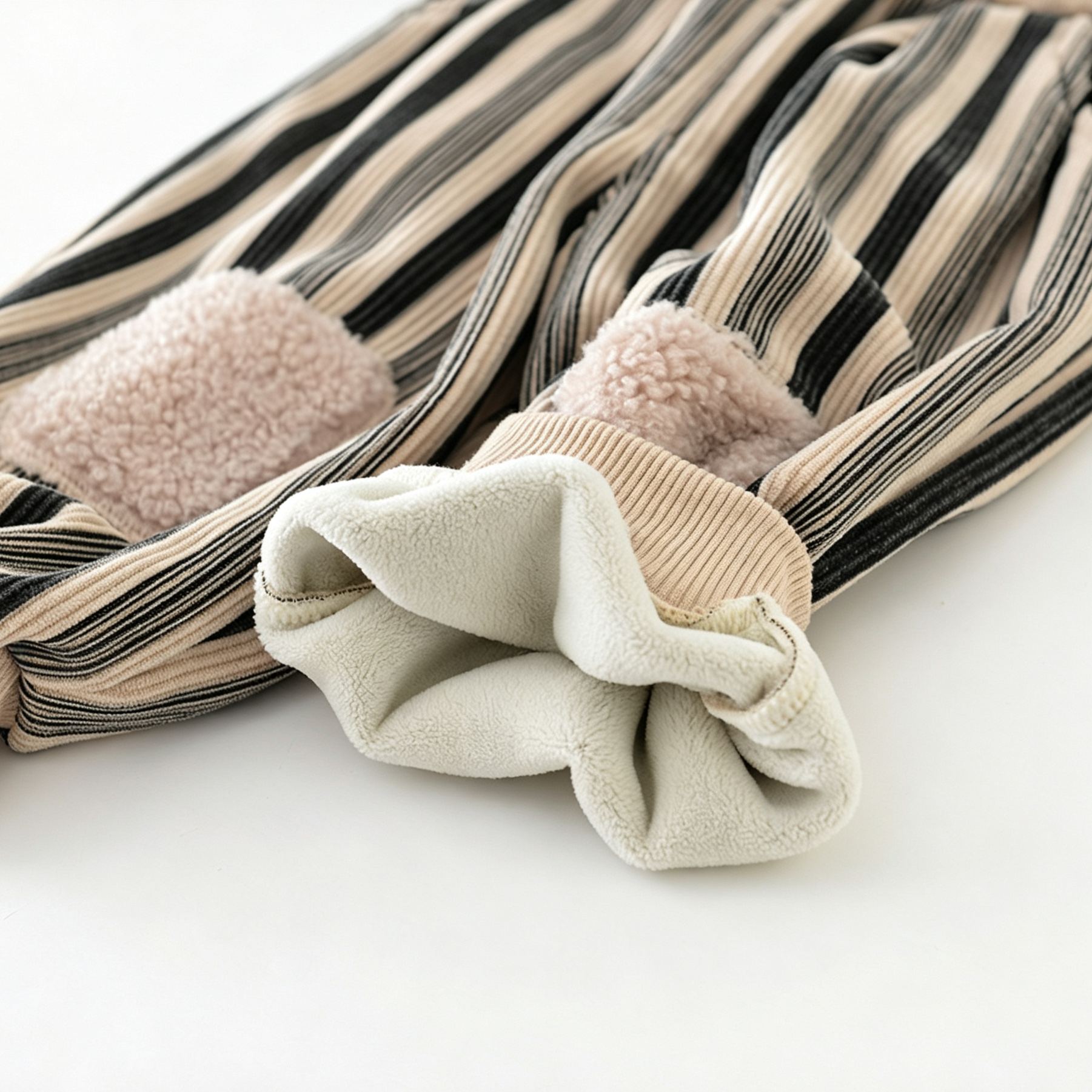 Baby Toddler Ribbed Stripes Pants
