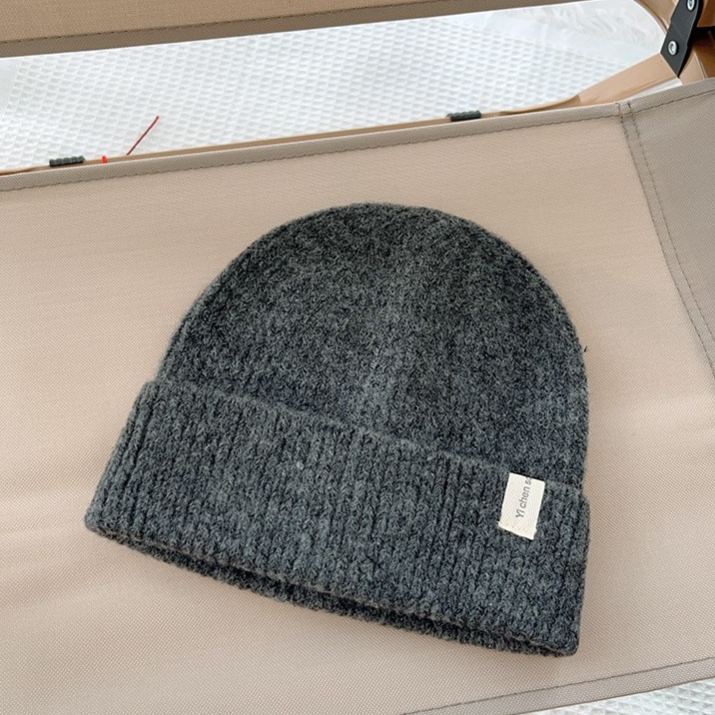 Kids Solid Color Knit Hat