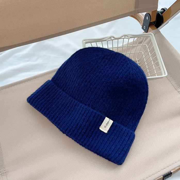 Kids Solid Color Knit Hat