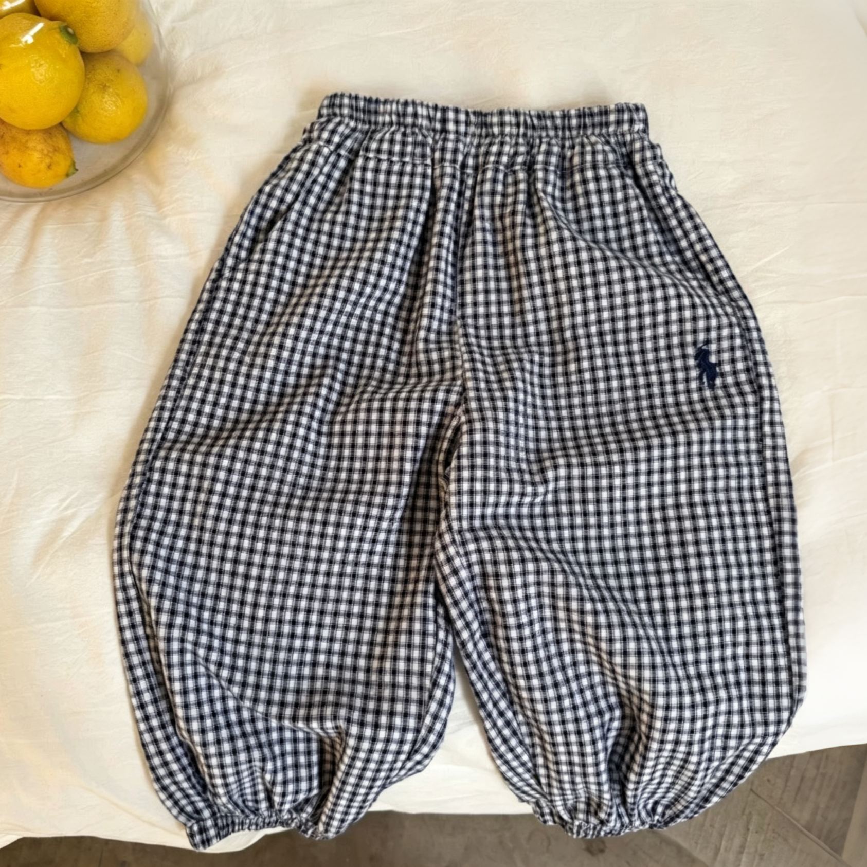 Kids Checks Stripes Pants