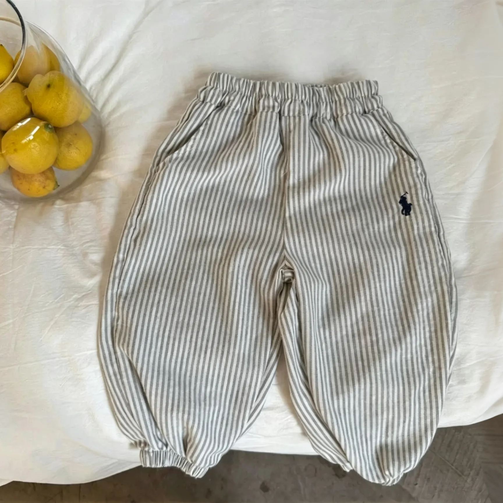 Kids Checks Stripes Pants