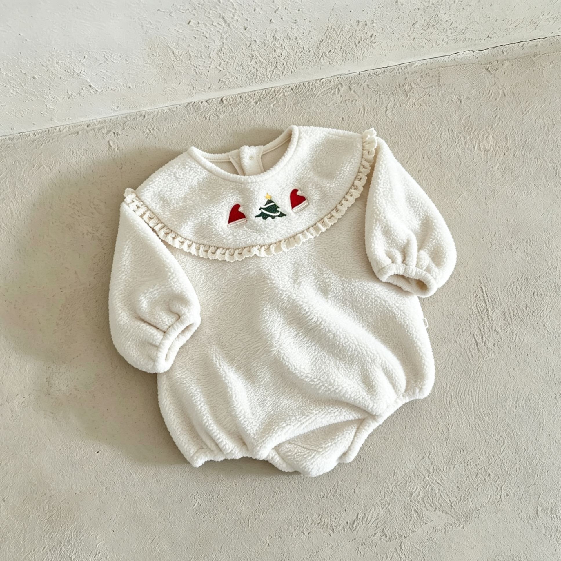 Baby Christmas Plush Romper
