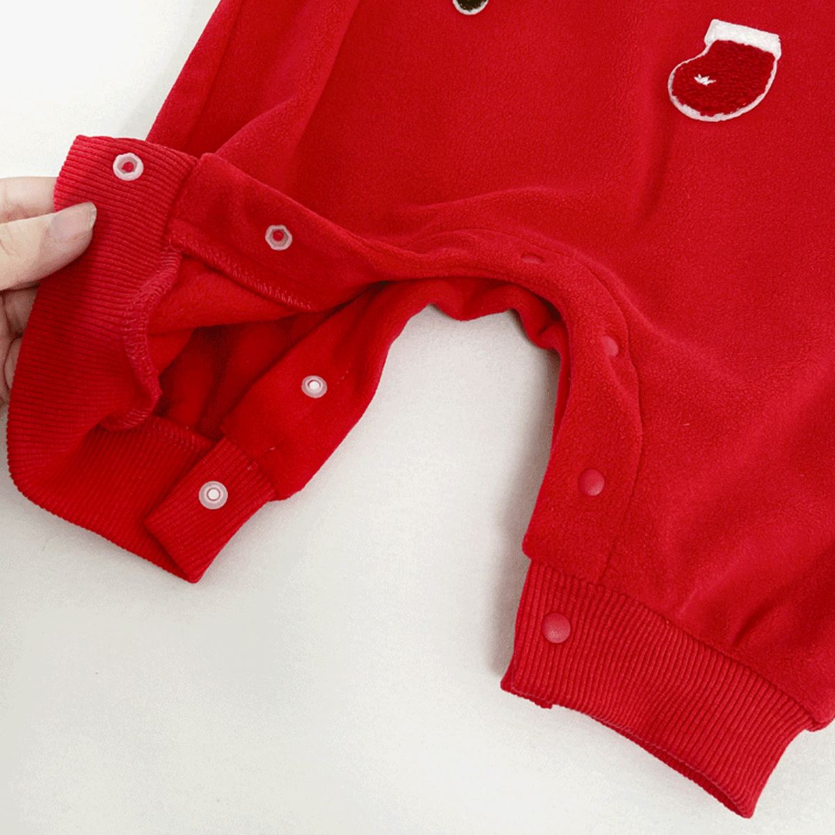 Baby Christmas Crew Neck Romper