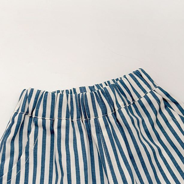 Baby & Kid Penguin Crew Neck Sweatshirt and Stripe Pants Set
