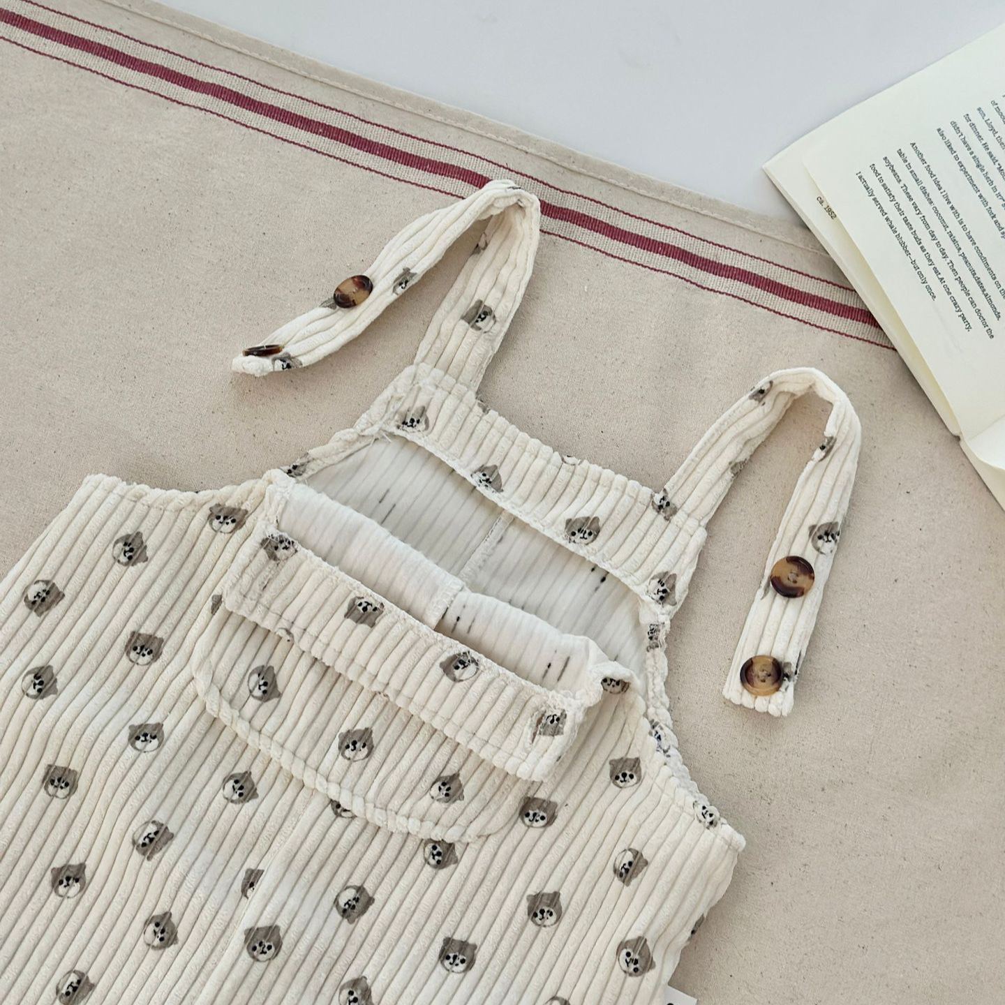 Baby Polka Dots Floral Animal Print Overalls