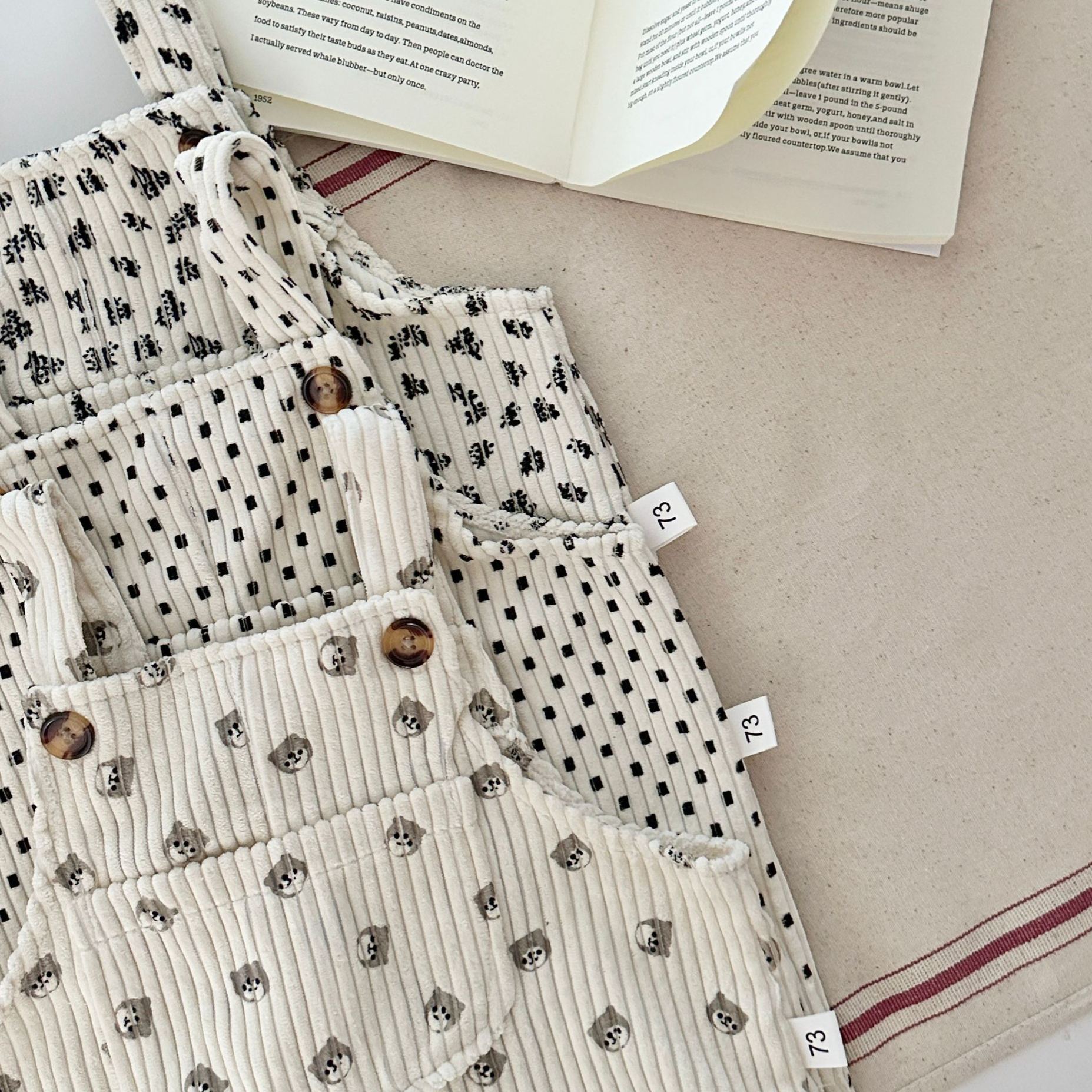 Baby Polka Dots Floral Animal Print Overalls