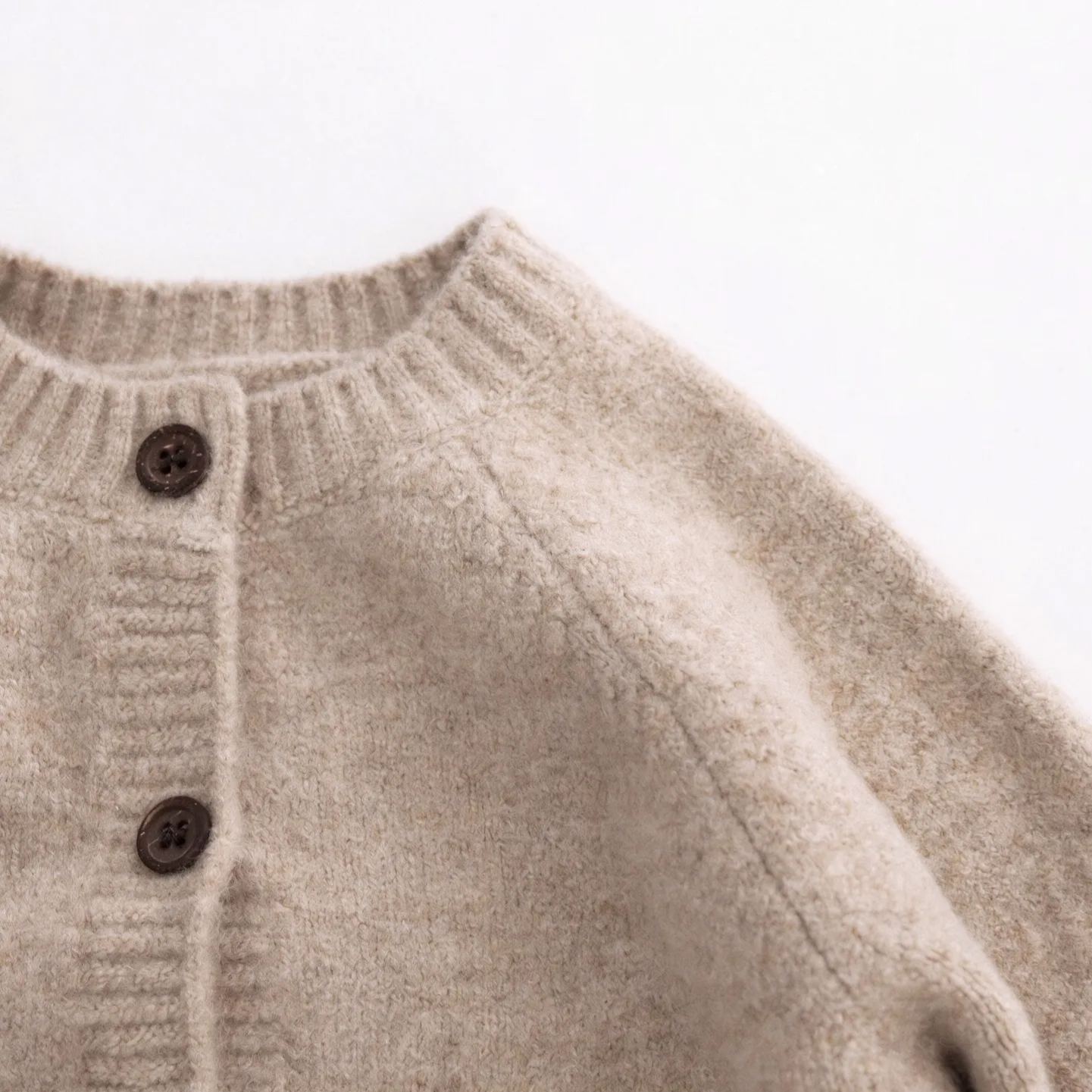 Kids Cartoon Wool blend Cardigan Sweater
