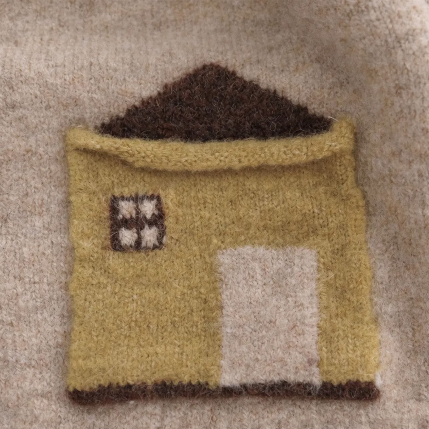 Kids Cartoon Wool blend Cardigan Sweater
