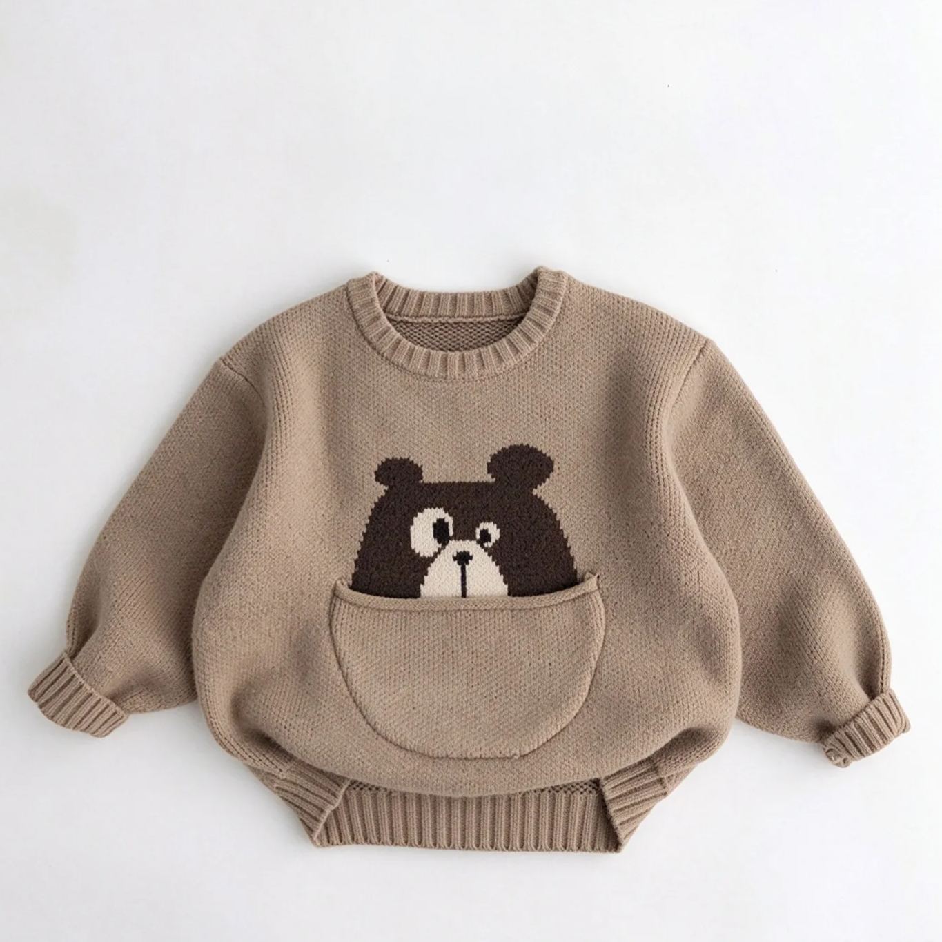 Kids Cartoon Animals Knitted Sweater
