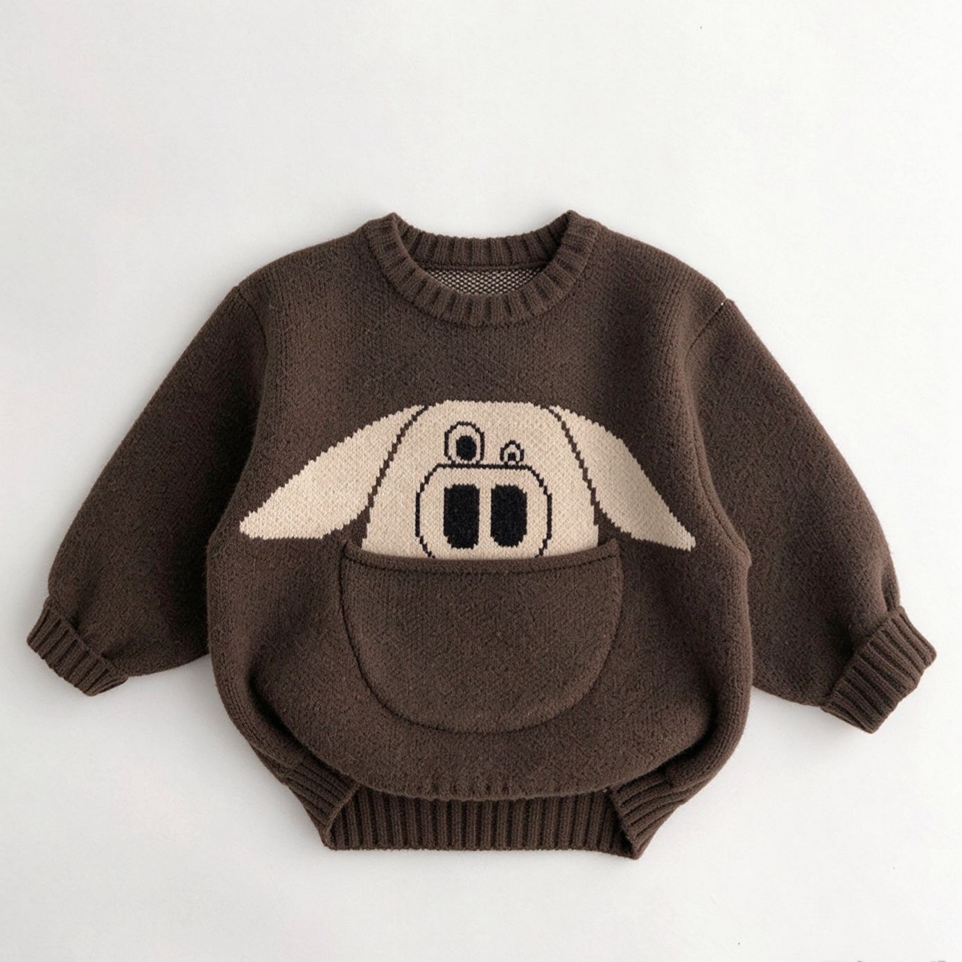 Kids Cartoon Animals Knitted Sweater