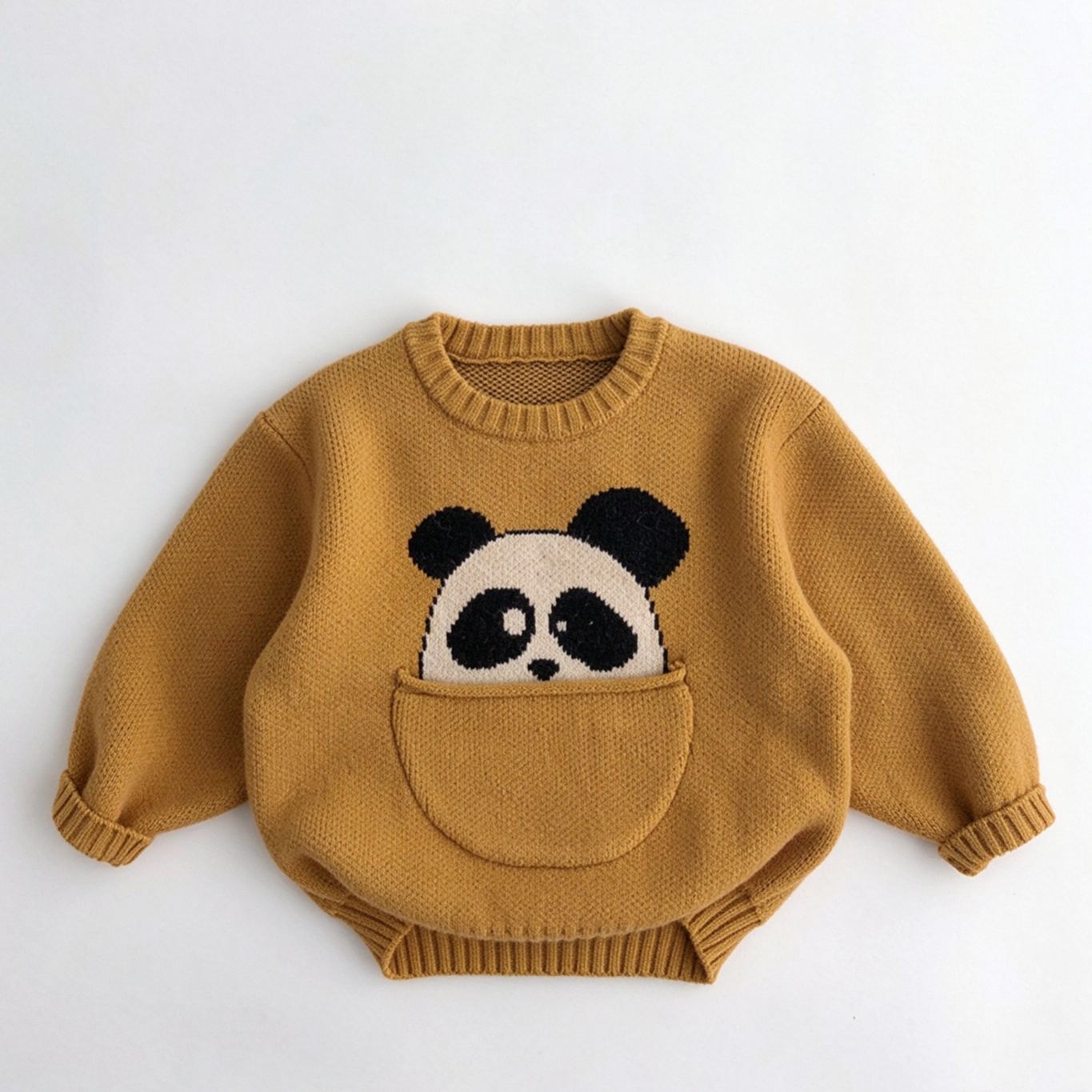 Kids Cartoon Animals Knitted Sweater