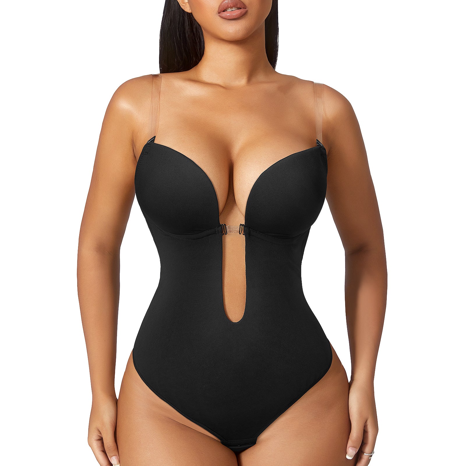 Women Seamless Stereoscopic Cups Shapewear Bodysuit