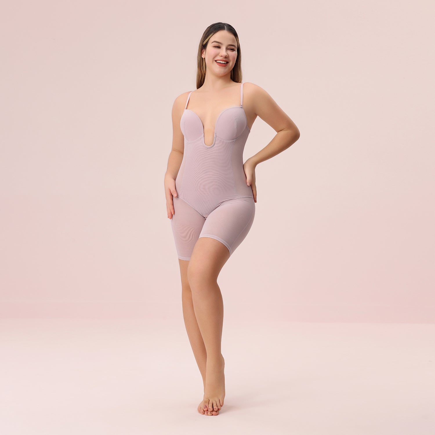 Seamless U Plunge Bodysuit
