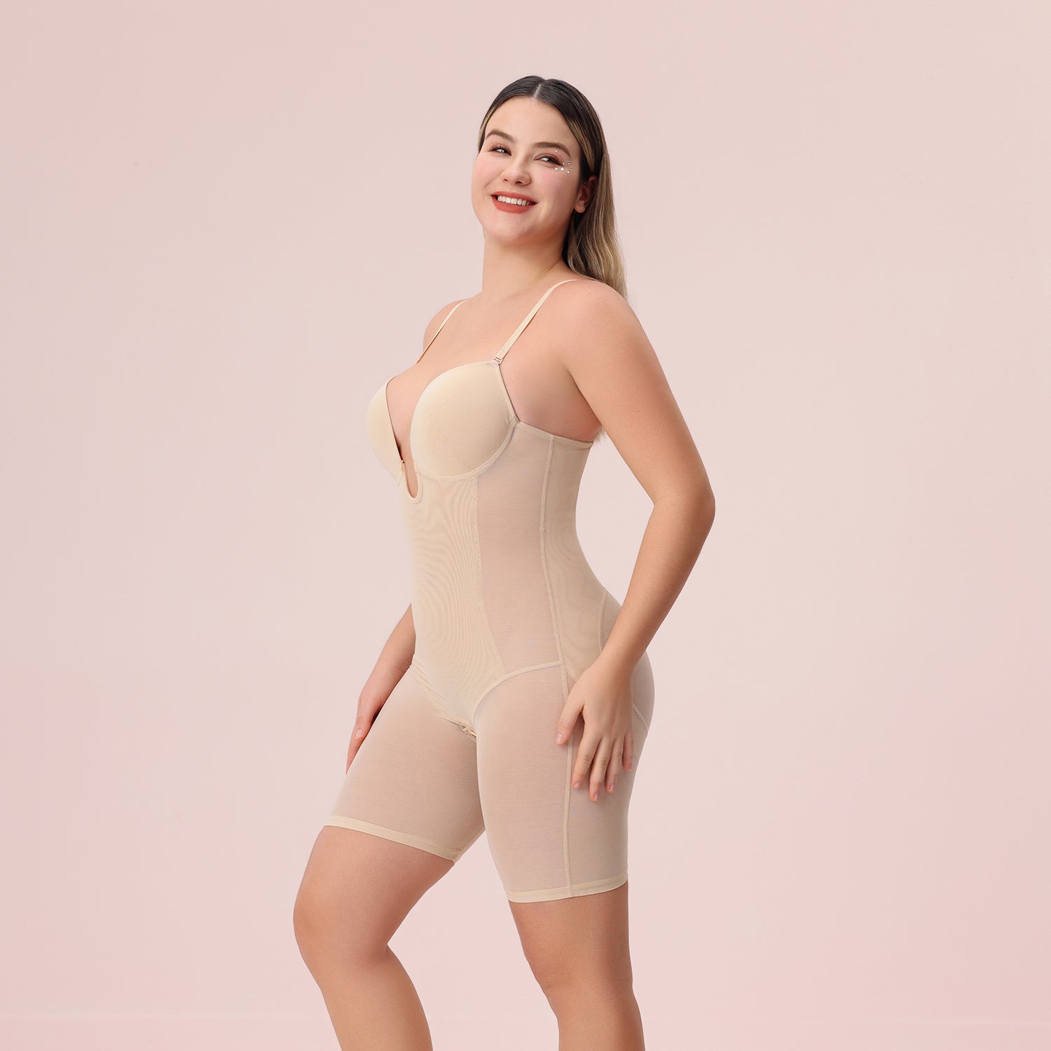 Seamless U Plunge Bodysuit