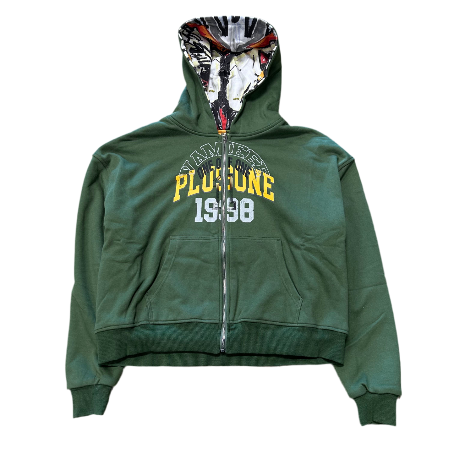 Green Reversible Hoodie
