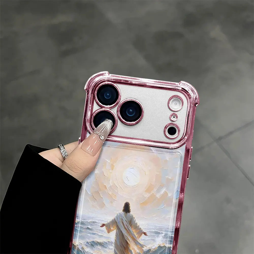 "God's Plan" Jesus Walking on Water Phone Case